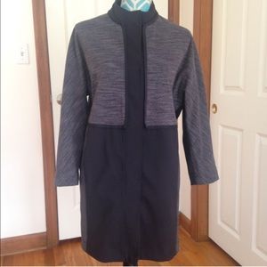 Black and grey Lululemon jacket